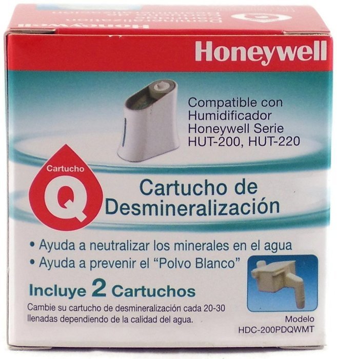 Honeywell Demineralization Cartridge for Hut-200 and Hut-220 Series 2 Cartridges Per Box- (2-pack/boxes) N4