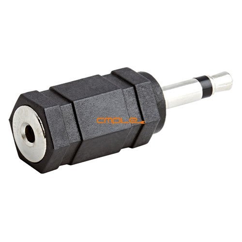 Cmple - 3.5mm Mono Plug to 2.5mm Mono Jack Adapter N14