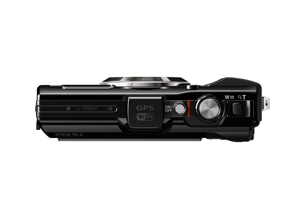 Olympus TG-4 16 MP Waterproof Digital Camera with 3-Inch LCD (Black) - International Version