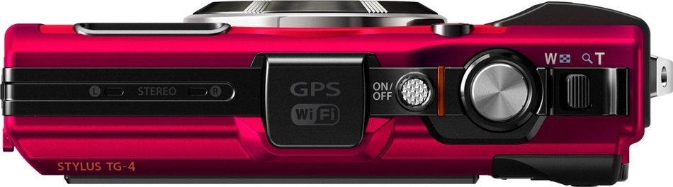 Olympus TG-4 16 MP Waterproof Digital Camera with 3-Inch LCD (Black) - International Version N3