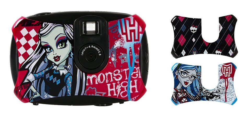 Sakar Monster High Digital Camera With Face Plate - Sakar 16048