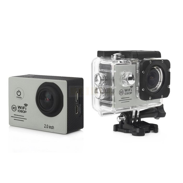 WONFAST Waterproof Novatek 96655 Solution WIFI 2.0"LCD 1080P HD 30Meter Underwater Diving Sports Action Video... N27