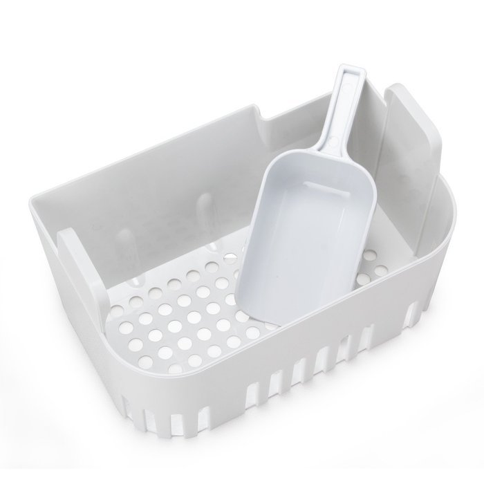 Della Portable Ice Maker Machine High Capacity, Yields up to 26 Pounds of Ice Daily -Silver N5