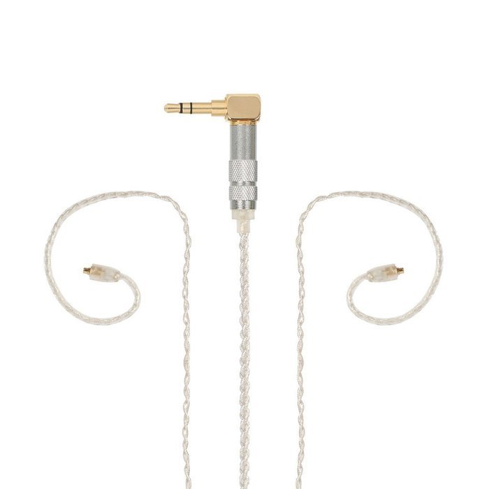 For SE215 SE425 SE535 SE846 UE900 Shure Headphone Replacement Cable 5N OCC Crystal Silver Plated DIY Cord for... N32