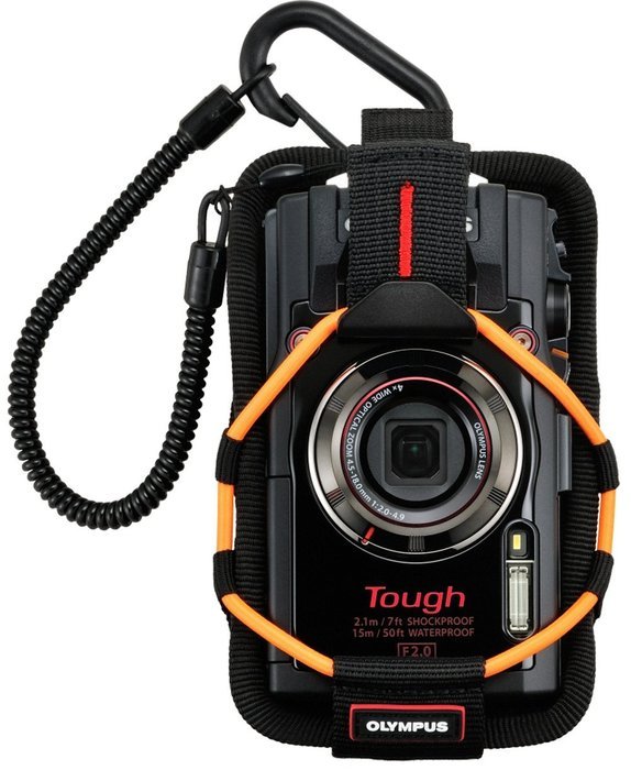 Olympus TG-4 16 MP Waterproof Digital Camera with 3-Inch LCD (Black) - International Version N4