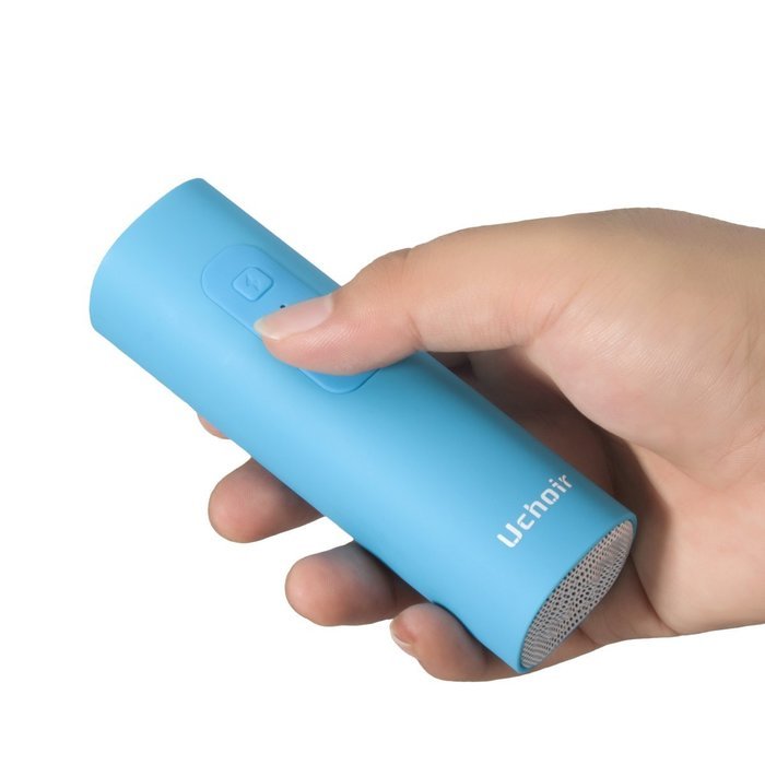 Uchoir Mini Portable Bluetooth Wireless Speakers, Waterproof Outdoor Speakers, 2200mAh Power Bank with LED Flashlight... N13