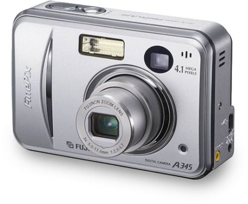 Fujifilm Finepix A345 4.1MP Digital Camera with 3x Optical Zoom (OLD MODEL)