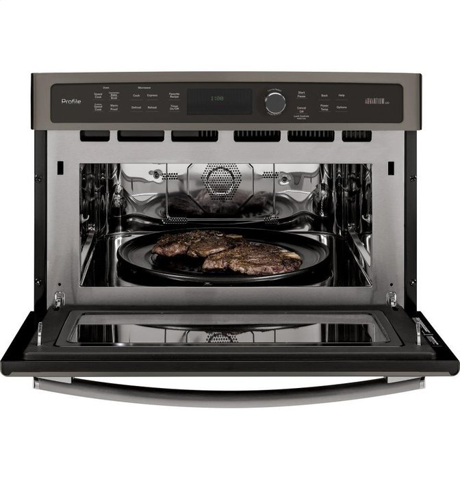 GE Profile 27" Slate Built-In Single Wall Oven N3