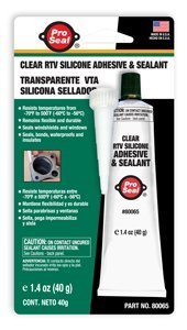 Super Glue N80065 RTV Silicone Adhesive and Sealant, 500 Degree F Performance Temperature, Clear (Pack of 12)...