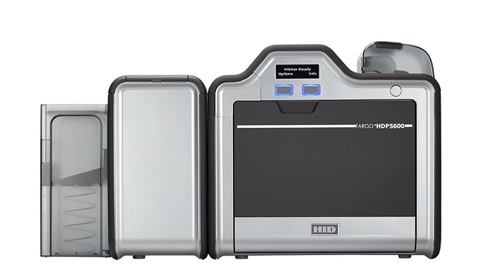 Fargo HDP5600 Dual side ID Badge Card Printer
