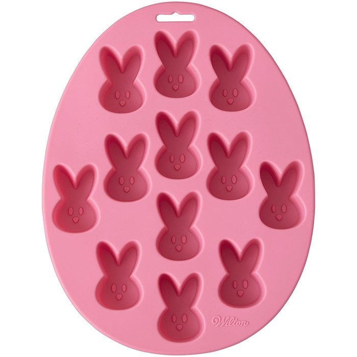 2105-5760 Wilton Easter Bunny Shaped Silicone Treat Mold N2