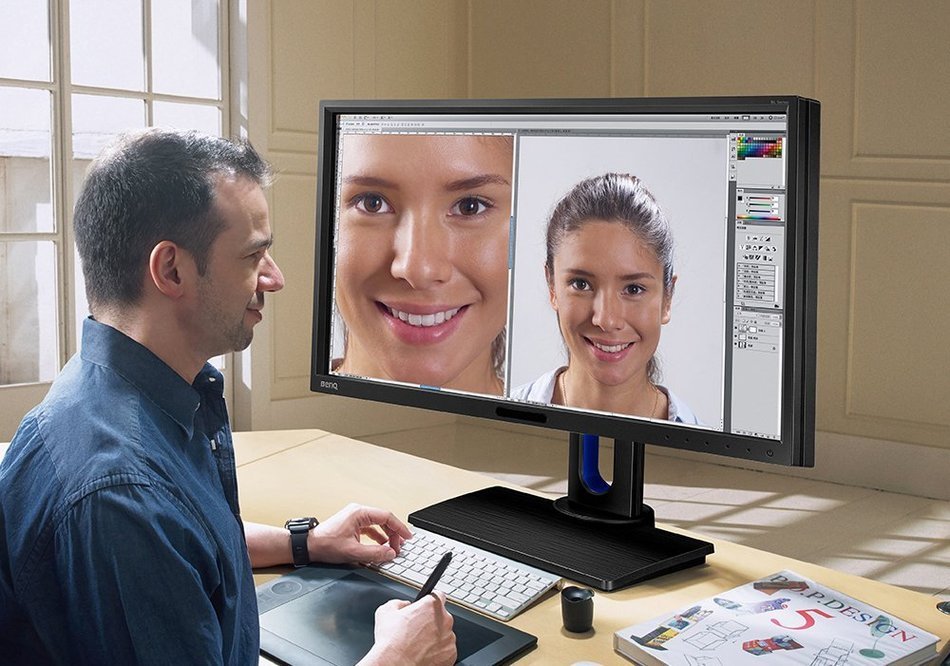 BenQ BL2420PT 23.8" IPS Designer Monitor for Photo Editing