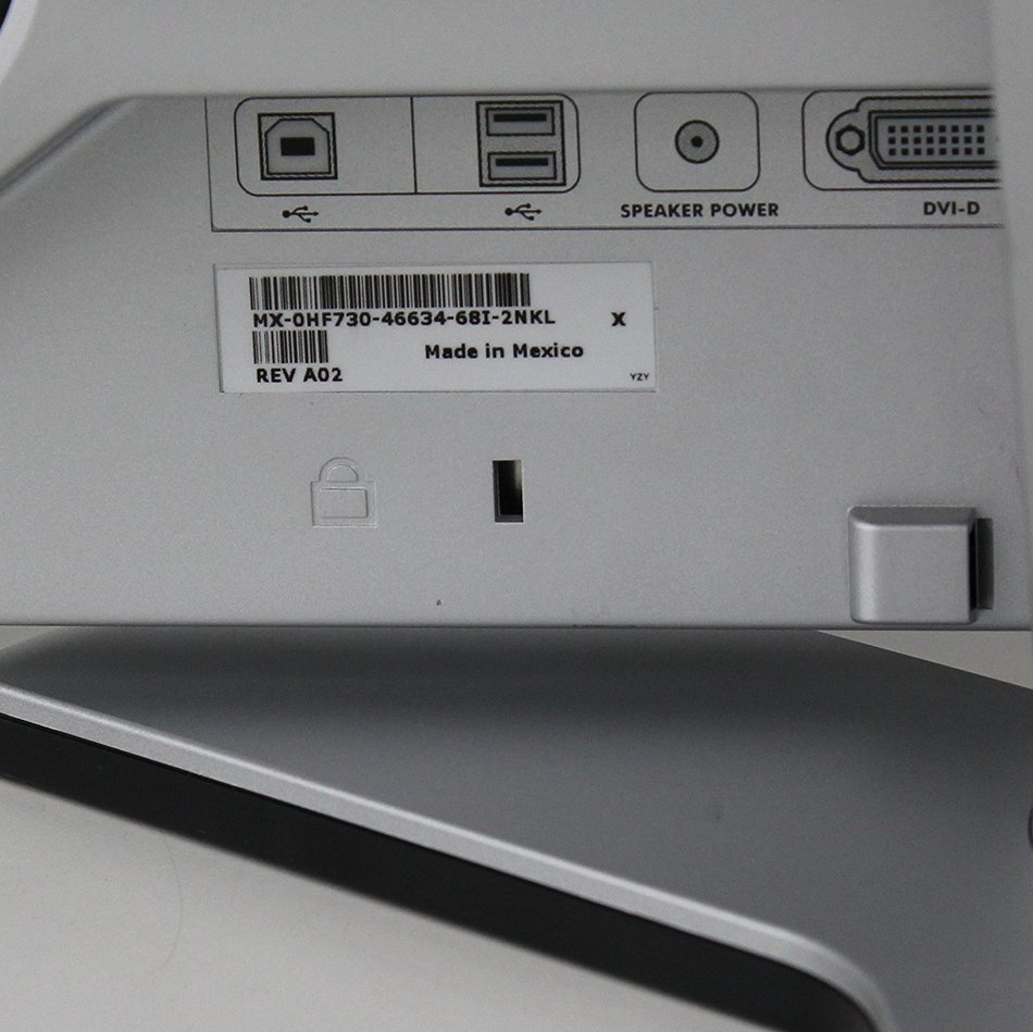 DELL 2007WFPB 20 WIDESCREEN FLAT PANEL MONITOR N2