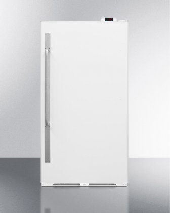 Summit SCUR18NC 34" Commercially Approved Full Size Refrigerator with 16.7 cu. ft. Capacity Right Hinge Interior...