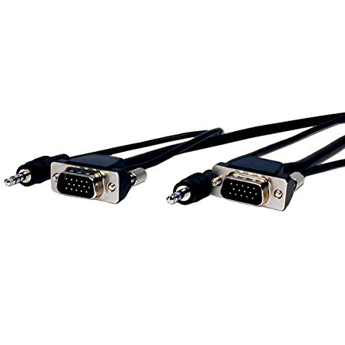 Comprehensive Cable MVGA15P-P-12HR/A Pro AV/IT Series Micro VGA 12' HD15 Plug to Plug with Audio Cable