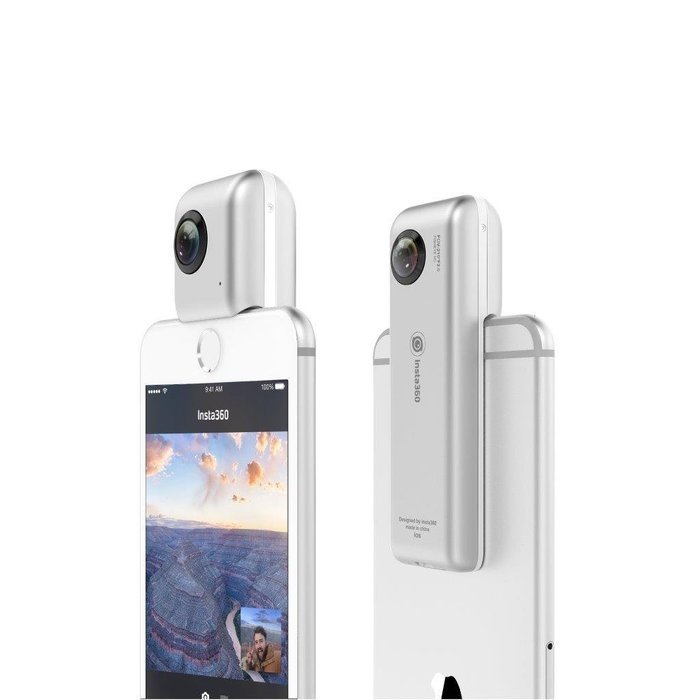 Morjava 3D VR Panoramic 360 Camera Eyesir Mini 2K Resolution Panoramic Video Camera 1920960@30fps Sports and Action... N18