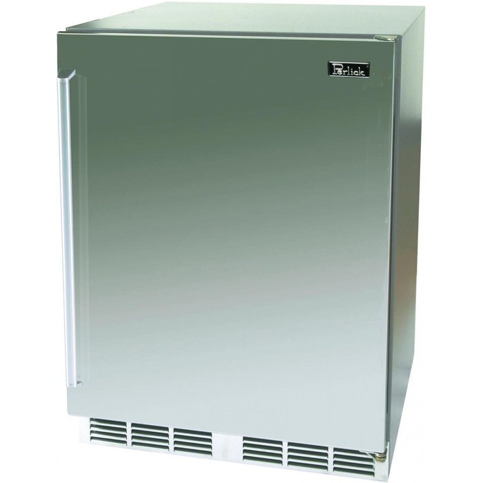Perlick 5.3 Cu. Ft. Built-in Compact Refrigerator - Stainless Steel - Hp24rs-1l