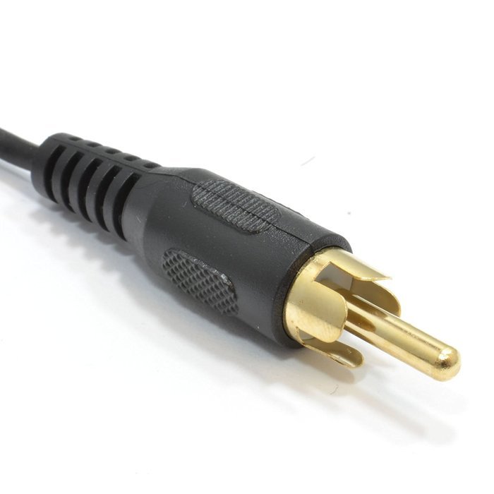 kenable 3.5mm Mono Jack Plug To Single RCA Phono Plug Cable 1.2m (~4 feet) N2