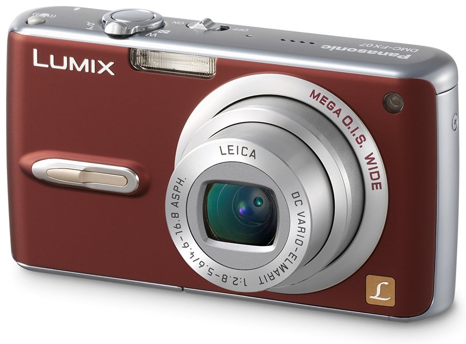 Panasonic DMC-FX07K 7.2MP Digital Camera with 3.6x Optical Image Stabilized Zoom (Black) N6