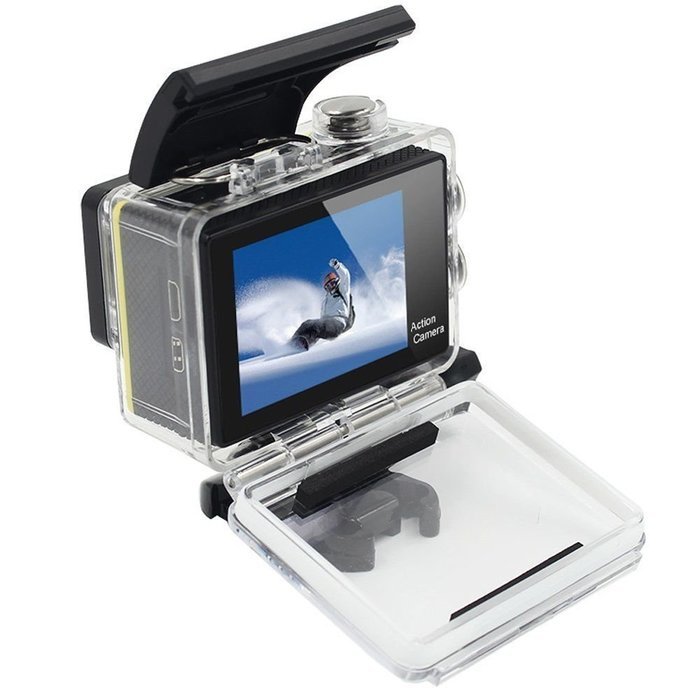 Flymemo H9R 2.7K Wi-Fi 12MP UHD 2" Screen Action Camera Supports 2.4G Remote Control N4