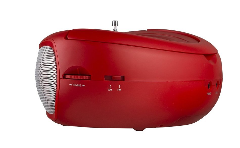 Riptunes great quality Home CD Player, Pink (CDB220P) N7
