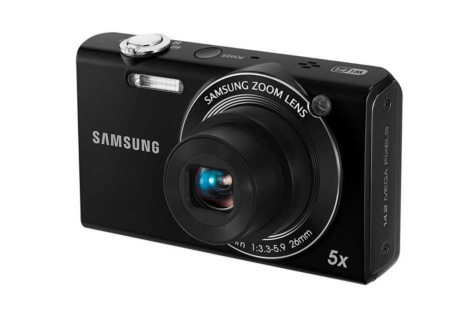 Samsung EC-SH100 Wi-Fi Digital Camera with 14.2 MP, 5x Optical Zoom and Touchscreen (Red)