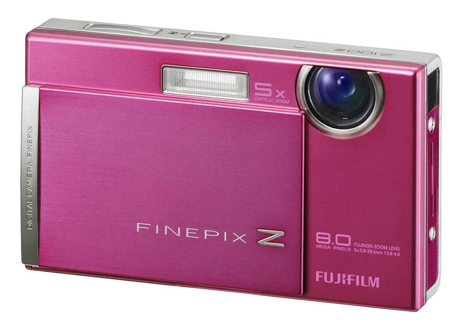 Fujifilm Finepix Z100fd 8MP Digital Camera with 5x Optical Image Stabilized Zoom (Brown)