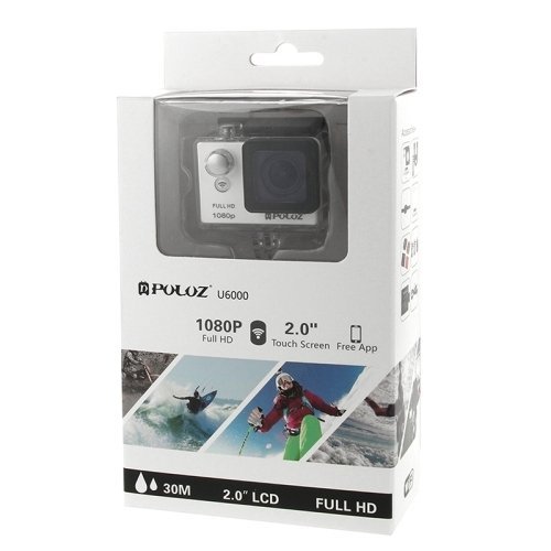 PULUZ U6000 Novatek 96650 Full HD 1080P 2.0 inch LCD Screen WiFi Waterproof Multi-function Sport Action Camcorder N3
