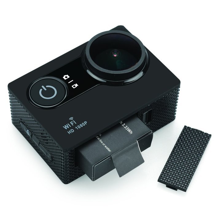 Wi-Fi Waterproof Sports Camera - Video Resolution: 1080P 30fps, 2 Inch Display, HDMI, G-Sensor, LED light N3