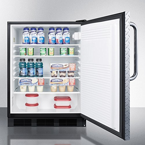 Summit AL752BBIDPL 5.5 cu. ft. Compact All-Refrigerator with Adjustable Thermostat Adjustable Shelves Automatic... N3