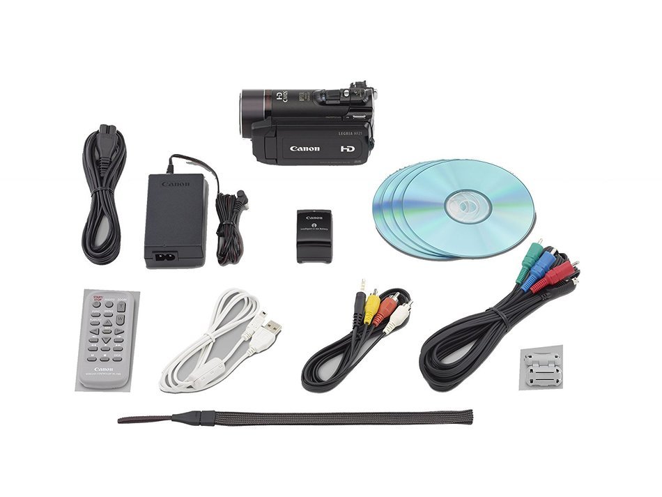 Canon Vixia HF21 Flash Memory HD Digital Video Camcorder N2