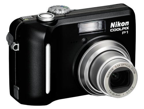 Nikon Coolpix P1 8MP Digital Camera with 3.5x Optical Zoom (Wi-Fi Capable) N2
