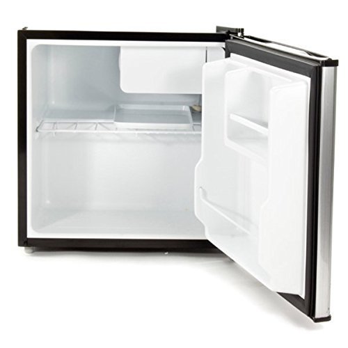 Best Compact Refrigerator Steel Small Compact Portable Dorm Office Reversible Door Swing Left Right N3