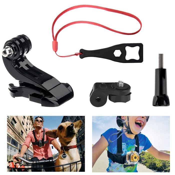 Fantaseal Action Camera Chest Mount Hi-Reflective Safety Vest for GoPro Chest Mount Harness Chesty Vest GoPro... N23