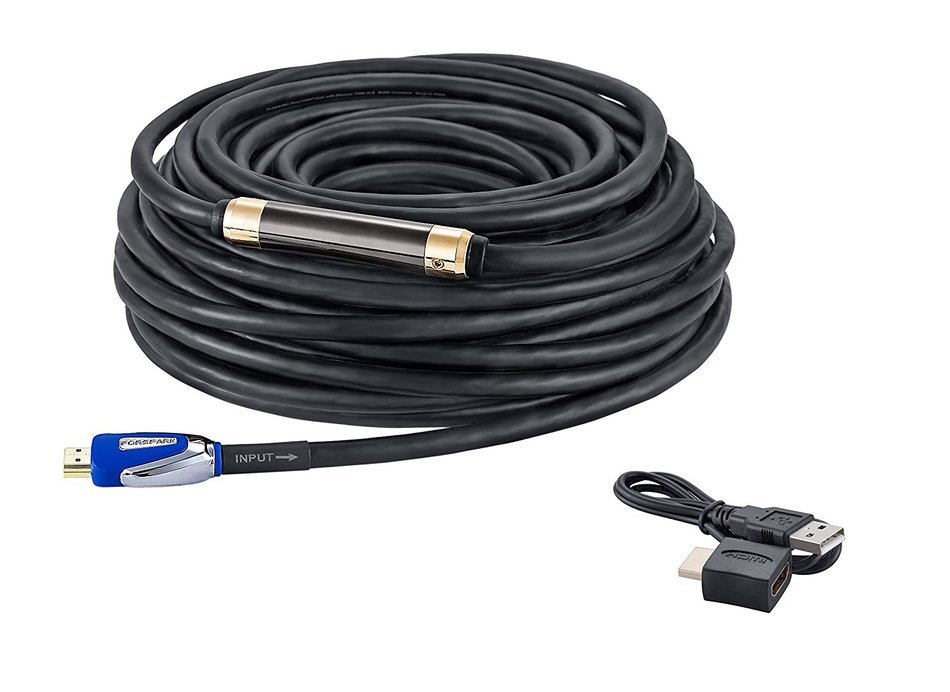FORSPARK Ultra High Speed Prime Long HDMI Cable 75ft with Ethernet -Built in Signal Booster-Supports 3D, 4K,1080p... N2