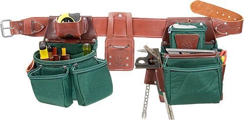 Occidental Leather 8080DBLH LG OxyLightsTM Framer Set with Double Outer Bags - Left Handed by Occidental Leather
