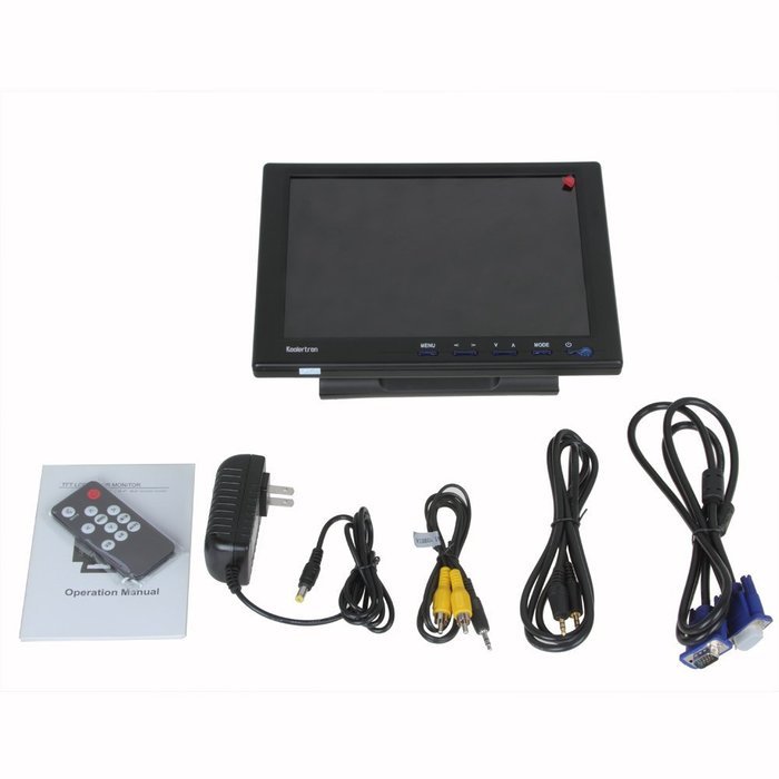 Koolertron 10.4'' inch TFT LCD Car PC Monitor 4:3 w/ HDMI and DVI input (NON-Touch) ith HDMI... N2