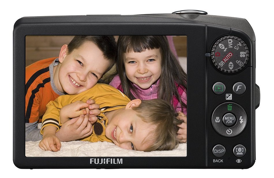 Fujifilm FinePix F60fd 12MP Digital Camera with 3x Optical Dual Image Stabilized Zoom