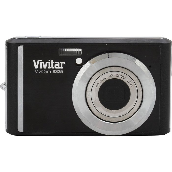 Vivitar VS325-BLK 16.1 Digital Camera with 2.4-Inch TFT LCD Screen (Black)