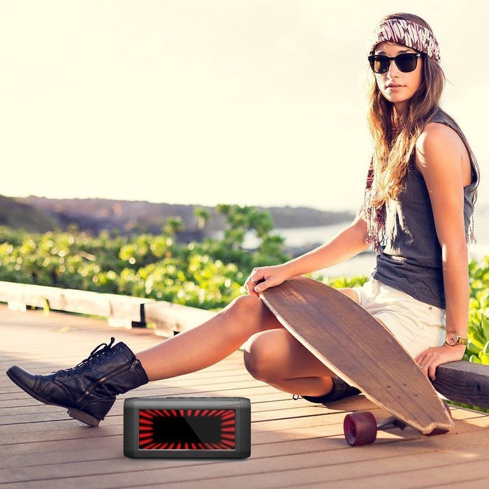 Wireless Bluetooth Speakers, Fuleadture Portable Outdoor Home 16W Output HD Bass Stereo Speaker with Microphone... N2