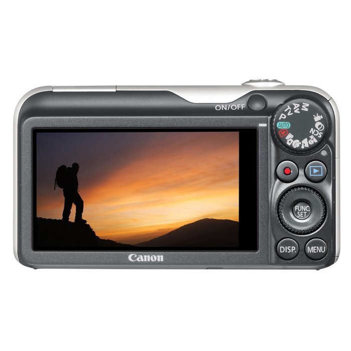 Canon PowerShot SX220 HS Digital Camera - Grey (12.1MP, 14x Optical Zoom) 3.0 inch LCD