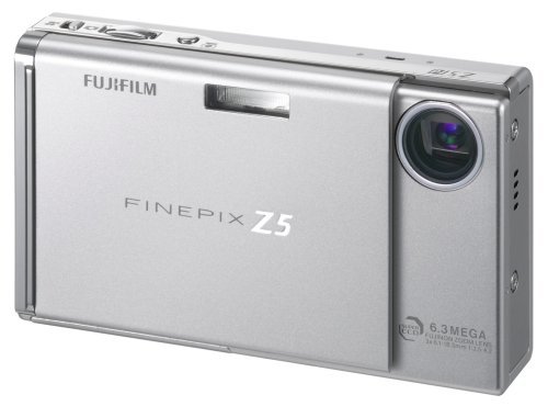 Fujifilm Finepix Z5fd 6.3MP Digital Camera with 3x Optical Zoom (Wine Red) N2