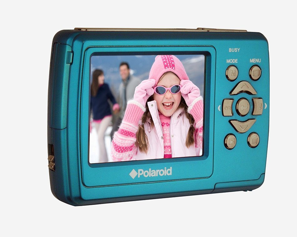Polaroid CAA-800QC 8 MP Digital Camera CMOS Sensor with 3x Optical Zoom, Turquoise N4