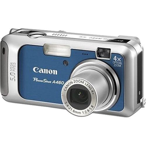 Canon PowerShot A460 5-Megapixel Digital Camera - Blue N2 free image