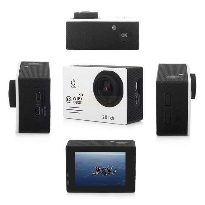 WONFAST Waterproof Novatek 96655 Solution WIFI 2.0"LCD 1080P HD 30Meter Underwater Diving Sports Action Video... N42