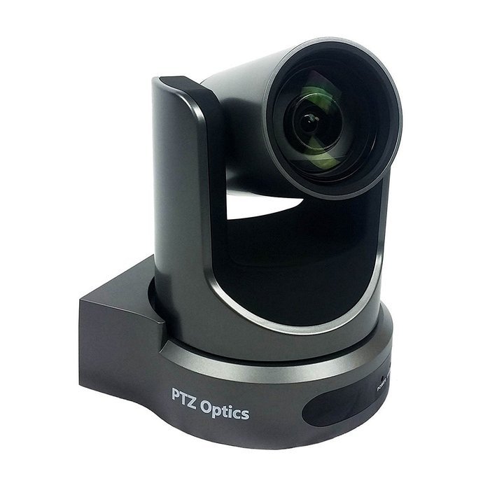 PTZOptics PT20X-USB | 20X Optical Zoom 1080p HDMI USB 3.0 IP CVBS Outputs Pan Tilt Zoom Camera Gray