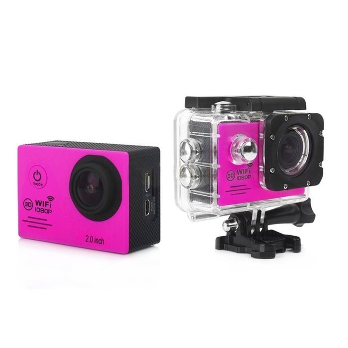 WONFAST Waterproof Novatek 96655 Solution WIFI 2.0"LCD 1080P HD 30Meter Underwater Diving Sports Action Video... N43