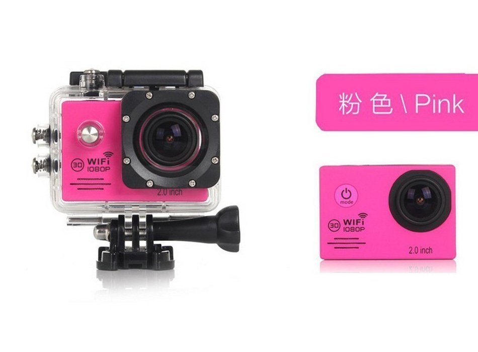 WONFAST Waterproof Novatek 96655 Solution WIFI 2.0"LCD 1080P HD 30Meter Underwater Diving Sports Action Video... N44