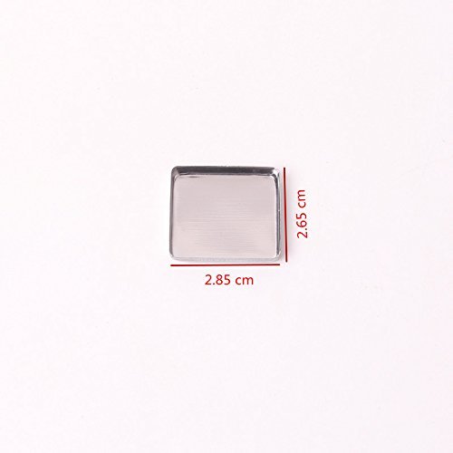 Empty Metal Iron Pans Square-265 Cosmetic Eyeshadow Lipstick Pigment Container Fit Magnetic Makeup Palette Wholesale... N4