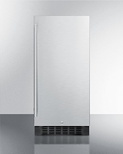 Summit SPR316OS 15" Outdoor and Commercially Approved Compact Refrigerator with 3 cu. ft. Capacity Factory Installed... N2